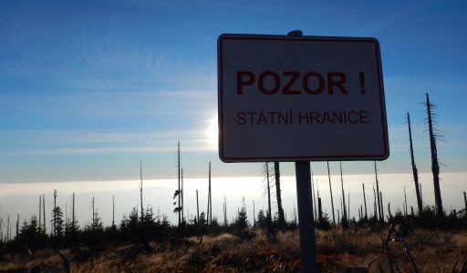 Dreisessel: Grenze nach Tschechien